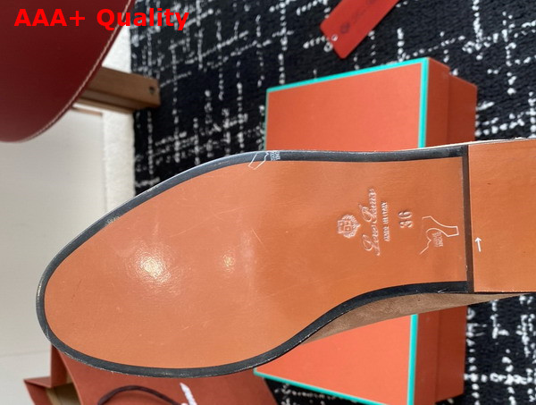 Loro Piana Sergio Loafer in Rose Canyon Suede Leather Replica