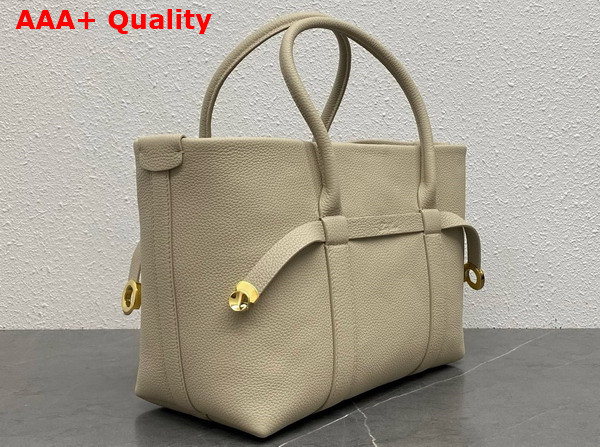 Loro Piana Small Ghiera Shopper Calfskin Light Travertine Sun Gold Replica