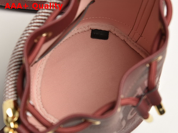 Marc Jacobs The Leather Bucket Bag in Chianti Full Grain Leather Replica