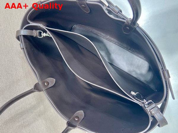 Prada Buckle Nappa Leather Bag in Dark Brown 2VG126 Replica