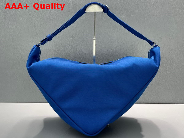 Prada Canvas Prada Triangle Bag in Cobalt Blue 2VY007 Replica