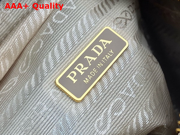Prada Dangle Leather Top Handle Mini Bag in Powder Pink 1BB137 Replica