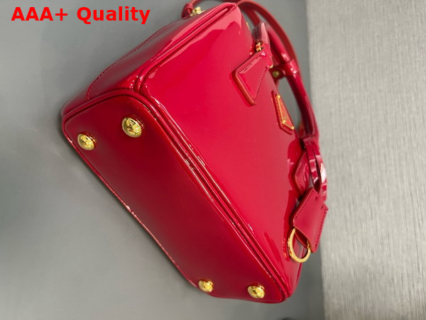 Prada Galleria Patent Leather Mini Bag in Red 1BA906 Replica