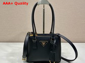Prada Galleria Saffiano Leather Mini Bag Black 1BA906 Replica