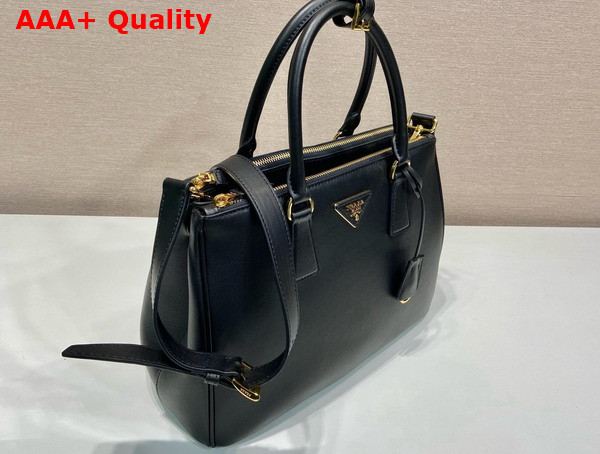 Prada Large Prada Galleria Leather Bag in Black 1BA274 Replica