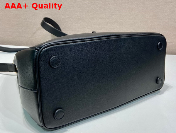 Prada Large Prada Galleria Leather Bag in Black 1BA274 Replica