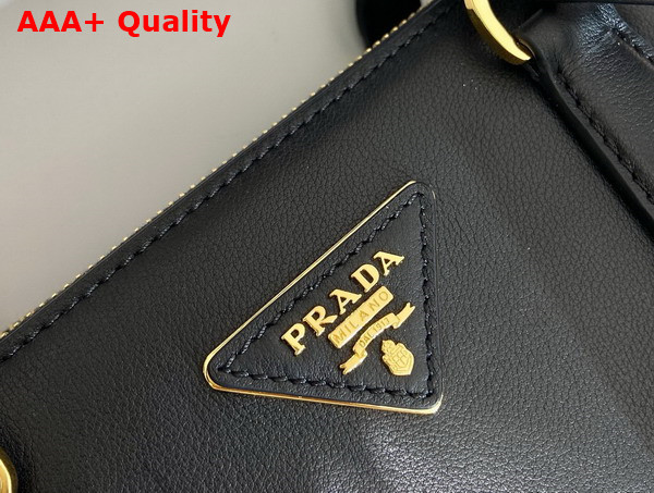Prada Large Prada Galleria Leather Bag in Black 1BA274 Replica
