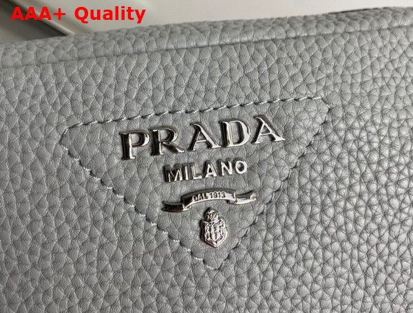 Prada Leather Bag with Shoulder Strap in Cornflower Leather 1BH082 Replica