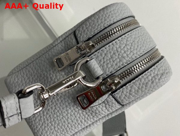Prada Leather Bag with Shoulder Strap in Cornflower Leather 1BH082 Replica
