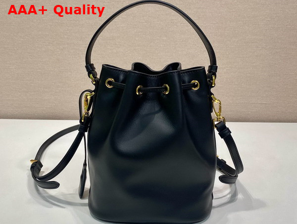 Prada Leather Leather Mini Bag in Black 1BE067 Replica