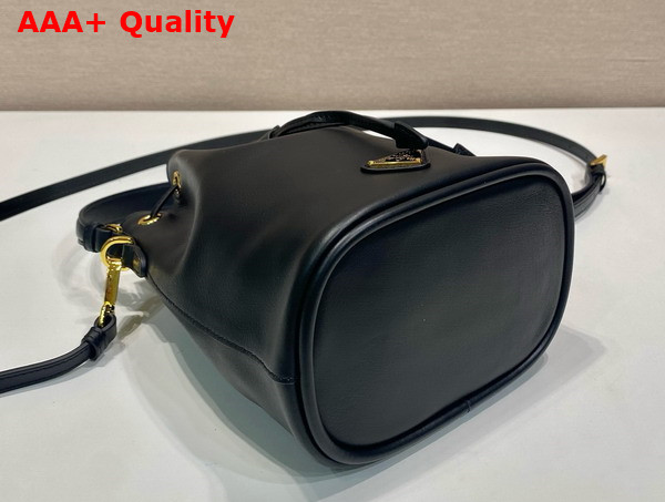 Prada Leather Leather Mini Bag in Black 1BE067 Replica