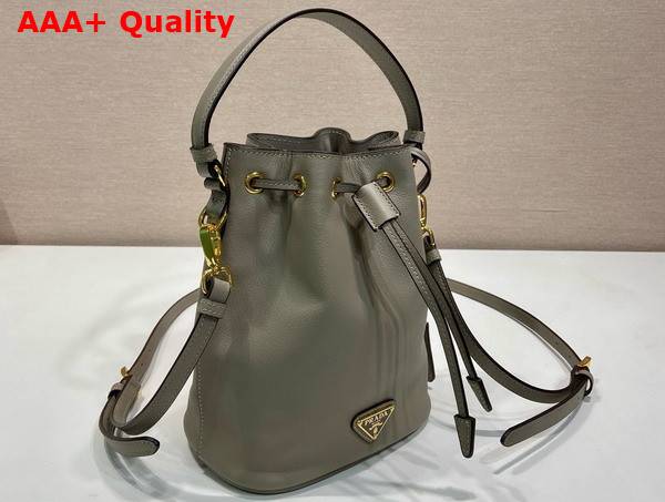 Prada Leather Leather Mini Bag in Clay 1BE067 Replica