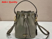 Prada Leather Leather Mini Bag in Clay 1BE067 Replica