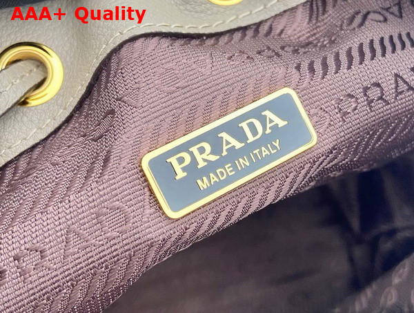 Prada Leather Leather Mini Bag in Clay 1BE067 Replica