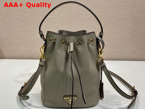 Prada Leather Leather Mini Bag in Clay 1BE067 Replica