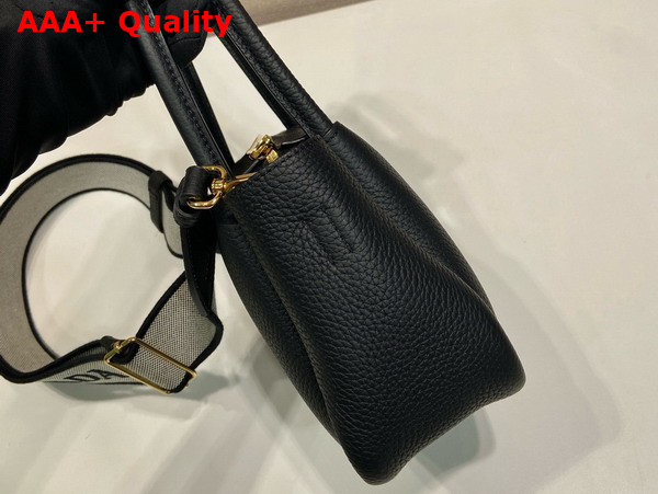 Prada Leather Mini Handbag in Black 1BA362 Replica
