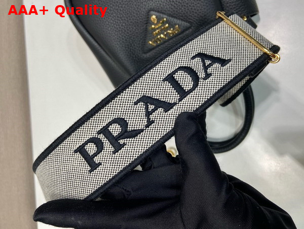 Prada Leather Mini Handbag in Black 1BA362 Replica