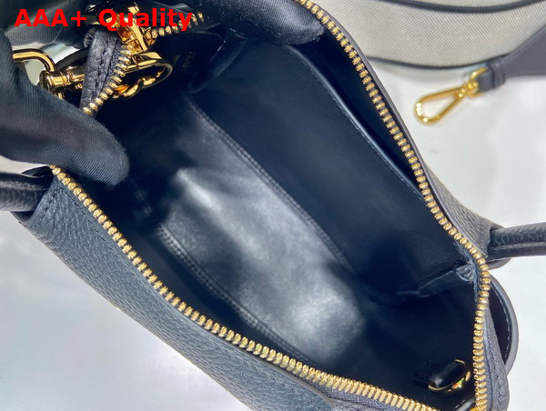 Prada Leather Mini Handbag in Black 1BA362 Replica