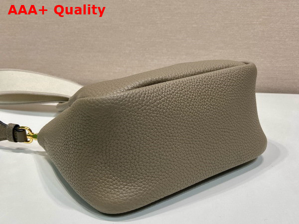 Prada Leather Mini Handbag in Clay Gray 1BA362 Replica