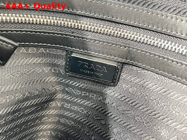 Prada Leather Prada Triangle Bag in Chalk White 2VY007 Replica