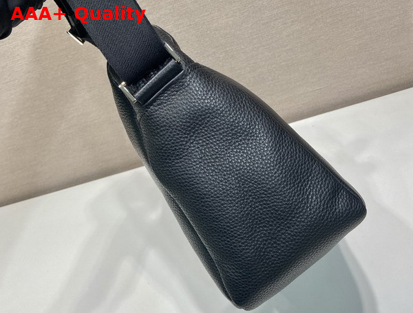 Prada Leather Shoulder Bag in Black 2VH182 Replica