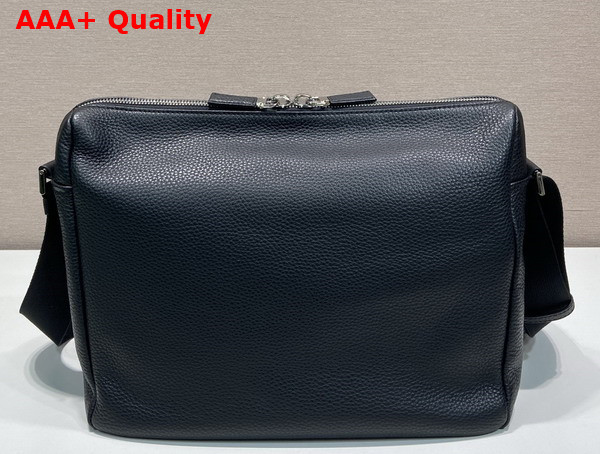 Prada Leather Shoulder Bag in Black 2VH182 Replica