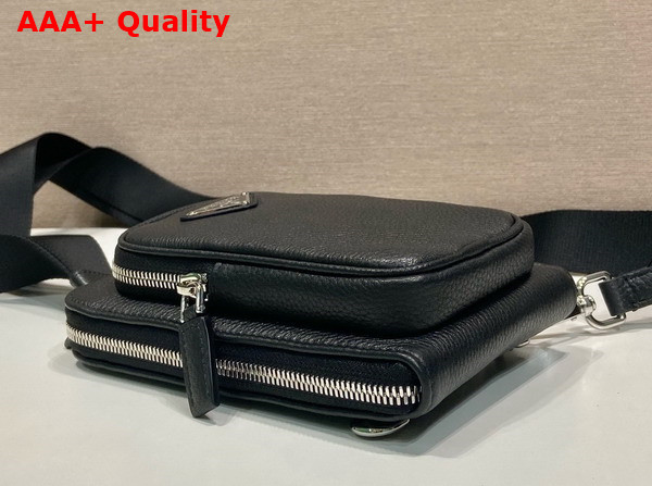 Prada Leather Smartphone Case in Black 2ZH195 Replica