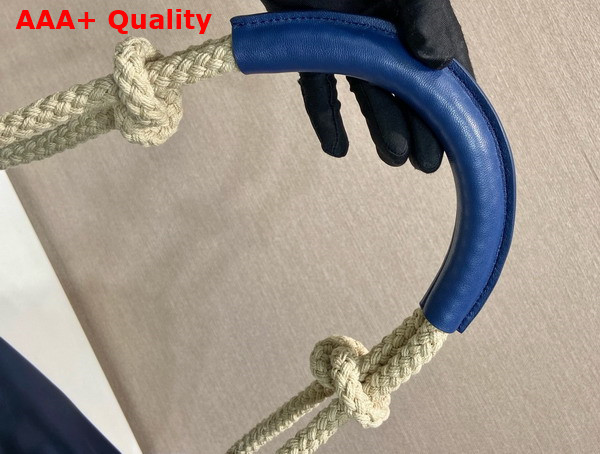 Prada Mariner Large Re Nylon Shoulder Bag in Baltic Blue 1BC244 Replica