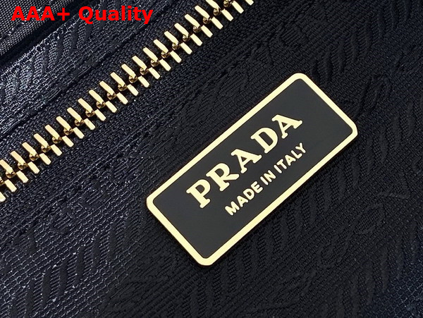 Prada Mariner Large Re Nylon Shoulder Bag in Black 1BC244 Replica