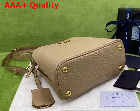 Prada Matinee Micro Saffiano Leather Bag Powder Pink Replica