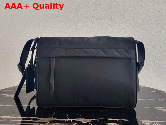 Prada Medium Padded Nylon Shoulder Bag in Black Replica