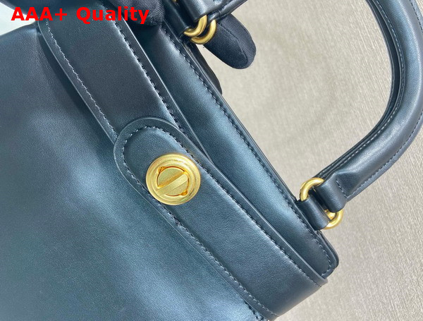 Prada Medium Prada Carey Leather Bag in Black 1BG567 Replica