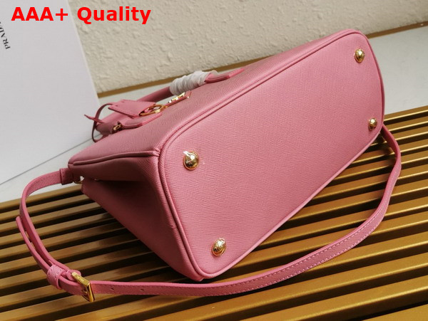 Prada Medium Prada Galleria Saffiano Leather Bag in Pink 1BA863 Replica