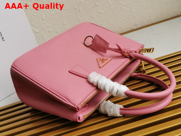 Prada Medium Prada Galleria Saffiano Leather Bag in Pink 1BA863 Replica