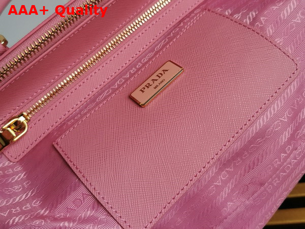 Prada Medium Prada Galleria Saffiano Leather Bag in Pink 1BA863 Replica