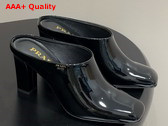 Prada Patent Leather Mules in Black 1I839N Replica