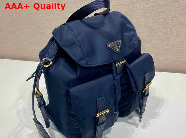Prada Re Edition 1978 Small Re Nylon Backpack in Balticlue 1BZ677 Replica