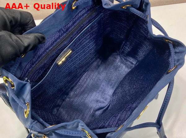 Prada Re Edition 1978 Small Re Nylon Backpack in Balticlue 1BZ677 Replica