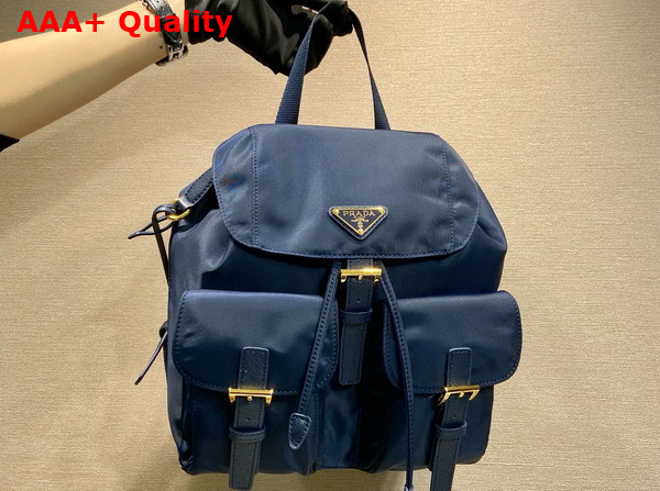 Prada Re Edition 1978 Small Re Nylon Backpack in Balticlue 1BZ677 Replica