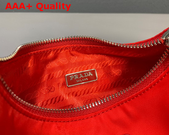 Prada Re Edition 2005 Nylon Shoulder Bag in Red Replica