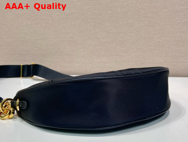 Prada Re Nylon Shoulder Bag in Black 1BH222 Replica