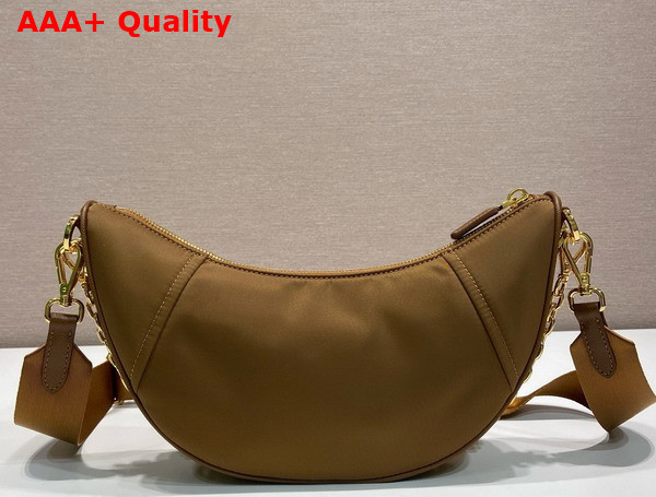 Prada Re Nylon Shoulder Bag in Brandy 1BH222 Replica