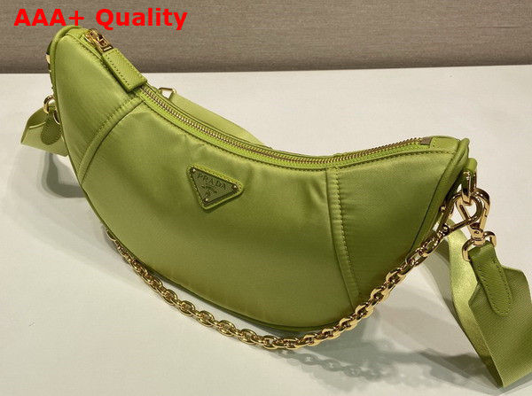 Prada Re Nylon Shoulder Bag in Ivy Green 1BH222 Replica