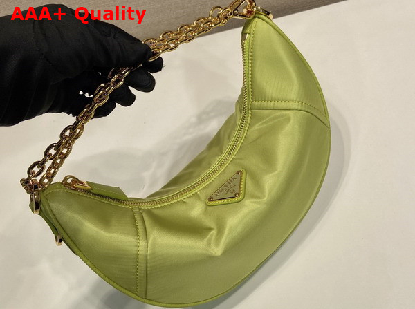 Prada Re Nylon Shoulder Bag in Ivy Green 1BH222 Replica