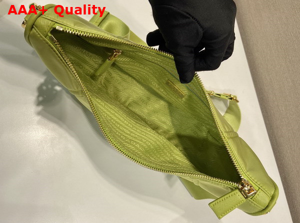 Prada Re Nylon Shoulder Bag in Ivy Green 1BH222 Replica