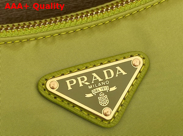 Prada Re Nylon Shoulder Bag in Ivy Green 1BH222 Replica