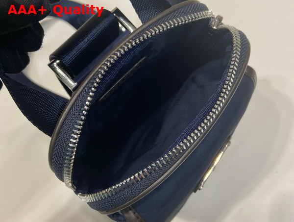 Prada Re Nylon and Leather Smartphone Case in Blue 2ZH194 Replica
