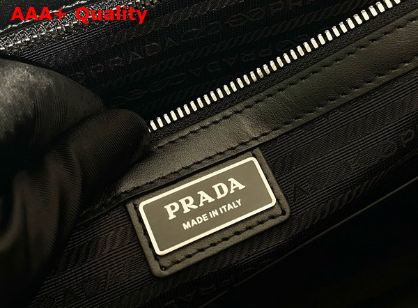 Prada Saffiano Leather Work Bag in Grey 2VE368 Replica