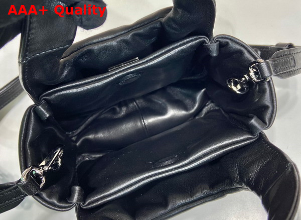 Prada Small Padded Prada Soft Nappa Leather Bag in Black 1BA359 Replica