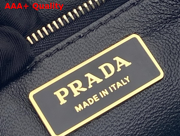 Prada Soft Sound Medium Leather Shoulder Bag in White 1BN023 Replica